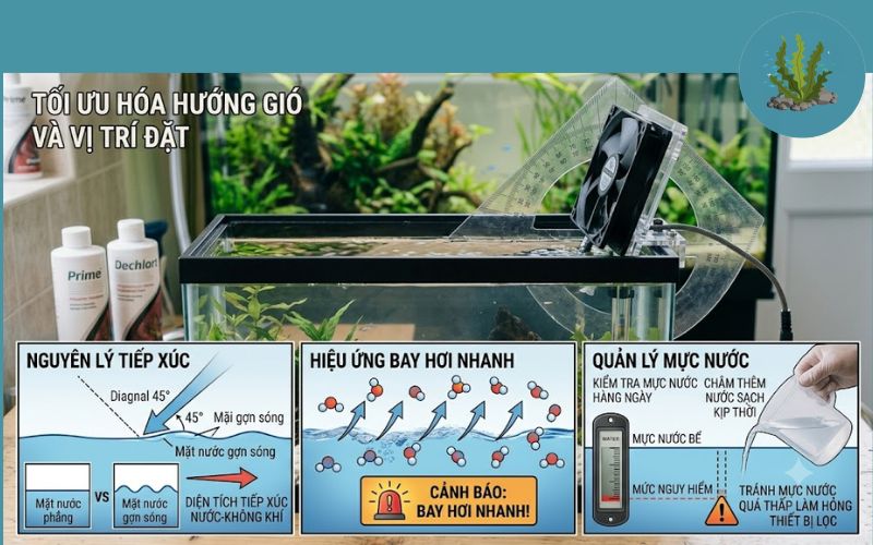 Cách chế quạt tản nhiệt hồ cá