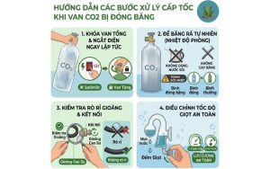 Co2 thủy sinh bị đóng băng